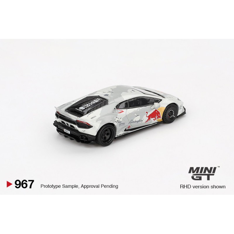 Mini GT Lamborghini Huracan Lb-Works Ver.2 Mad Mike Nimbul RHD