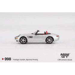 Mini GT BMW Z8 Titanium Silver Escala 1/64 MGT00998Lhd