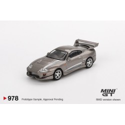 Mini GT Toyota Supra Veilside Combat V-II Combat Grey LHD Escala 1/64 MGT00978Lhd