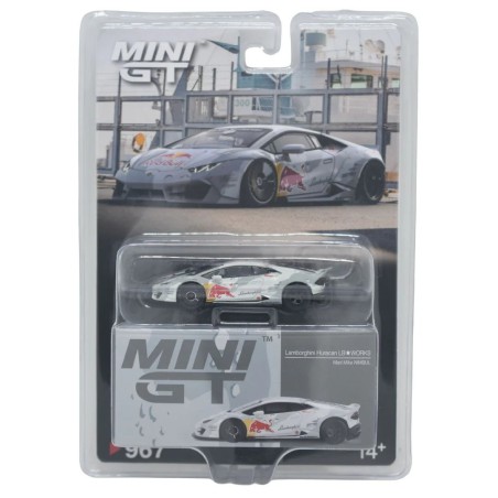 Mini GT Lamborghini Huracan Lb-Works Ver.2 Mad Mike Nimbul RHD en blister Escala 1/64 MGT00967BL