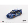 Mini GT Subaru Impreza WRC98 n3 Rally Monte-Carlo 3rd Place Escala 1/64 MGT00975BL