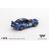 Mini GT Subaru Impreza WRC98 n3 Rally Monte-Carlo 3rd Place Escala 1/64 MGT00975BL