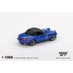 Mini GT Mazda Mx-5 Miata Tuned Version Dark Blue Escala 1/64 MGT01069BL
