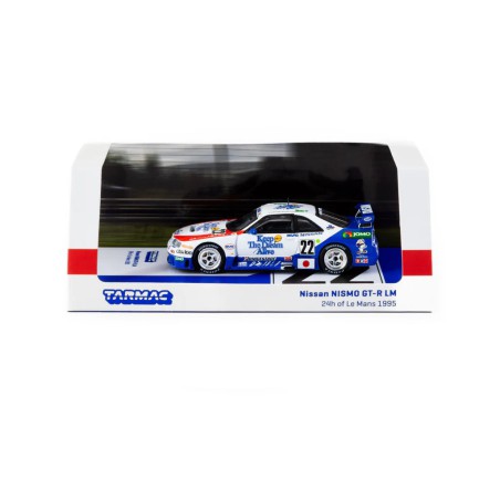 Tarmac Works Nissan Nismo GT-R LM 1995 n22 H. Fukuyama-M. Kondo-S. Kasuya 24h Le Mans Escala 1/64 TC-T64-067-95LM22
