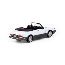Tarmac Works Saab 900 Turbo Convertible blanco Escala 1/64 TC-T64G-067-WH
