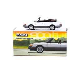 Tarmac Works Saab 900 Turbo Convertible blanco Escala 1/64 TC-T64G-067-WH
