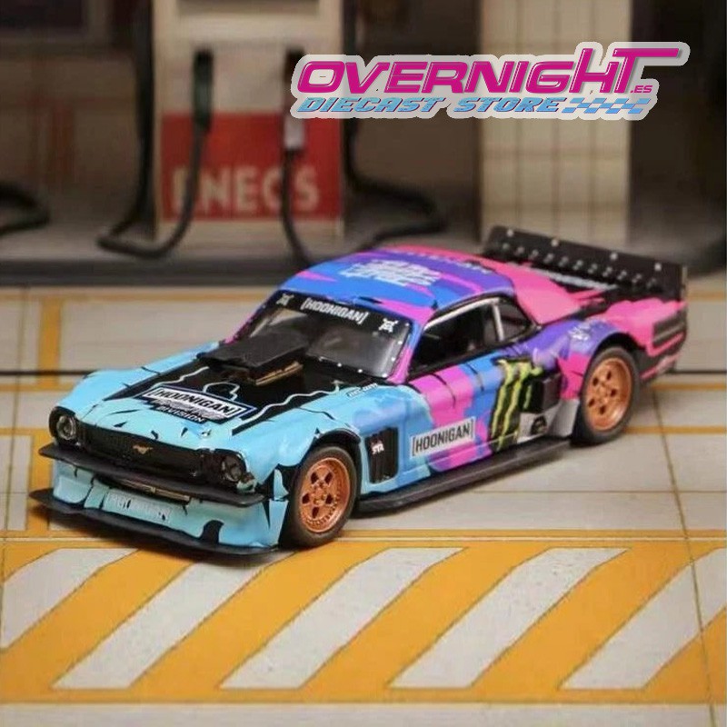 Street Warrior Ford Mustang Monster Hoonicorn Escala 1/64 STW168