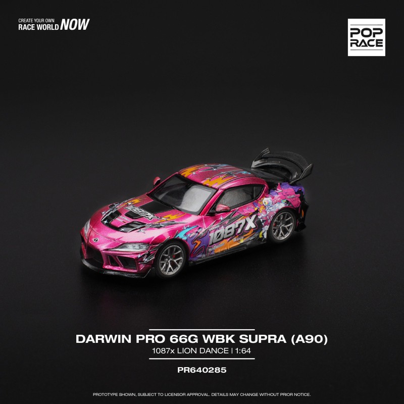 Pop Race Darwin Pro 66g Wbk Supra A90 1087X Escala 1/64 PR640285