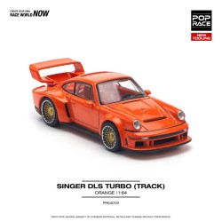 Pop Race Singer Dls Turbo Track Orange Escala 1/64 PR640131