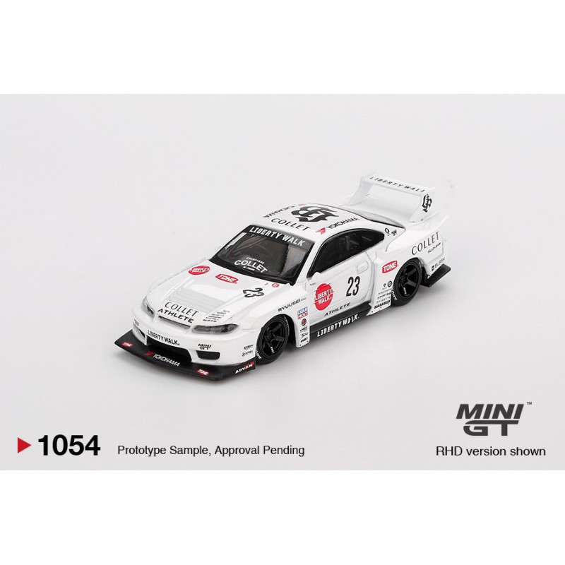 Mini GT NISSAN SILVIA S15 LB-SUPER SILHOUETTE ATHLETE 2024 - Escala 1/64 MGT01054Rhd