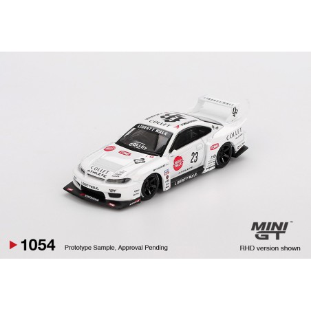 Mini GT NISSAN SILVIA S15 LB-SUPER SILHOUETTE ATHLETE 2024 - Escala 1/64 MGT01054Rhd