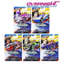 Hot Wheels Silver Series AcceleRacers 2025 pack de 5 coches - GDG83-977K