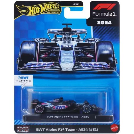 Hot Wheels Premium Formula 1 2024 Estaban Ocon n31 Alpine JBM09