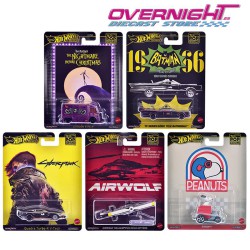 Hot Wheels Premium Pop Culture pack de 5 coches - HXD63-979M