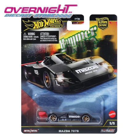 Hot Wheels Premium Mazda 787B Hammer Drop HRW08