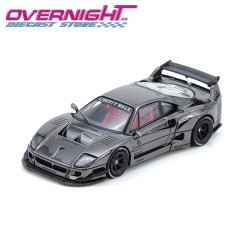 Inno64 Lbwk F40 Chrome Black Escala 1/64 IN64-LBWKF40-CHB