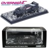 Inno64 Lbwk F40 Matte Black - Hong Kong Toycar Salon 2023 Special Edition Escala 1/64 IN64-LBWKF40-HKTS23