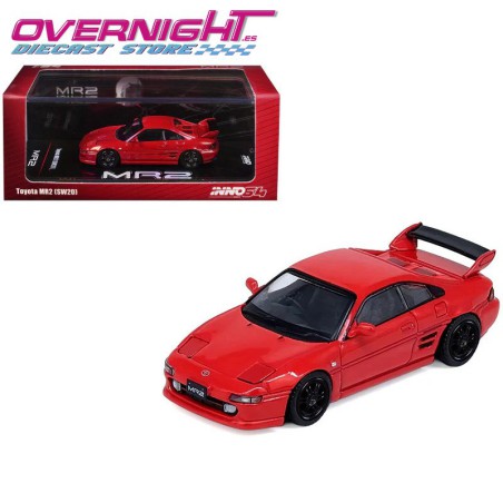 Inno64 Toyota Mr2 (Sw20) rojo Escala 1/64 IN64-MR2SW20-RED