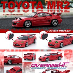 Inno64 Toyota Mr2 (Sw20) rojo Escala 1/64 IN64-MR2SW20-RED