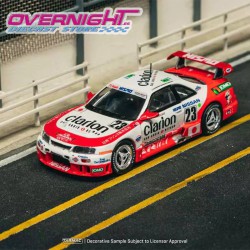 Tarmac Works Nissan Nismo GT-R LM Clarion n23 Hoshino-Suzuki-Kageyama 24h Le Mans 1995 Escala 1/64 TC-T64-067-95LM23