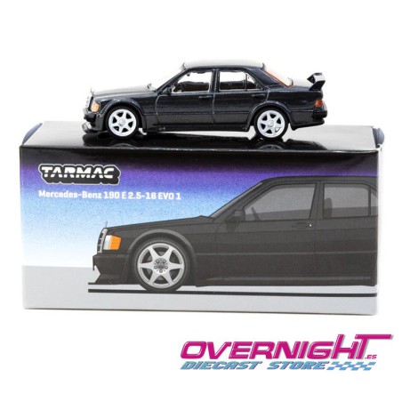 Tarmac Works Mercedes-Benz 190 E 2.5-16 Evo 1 Escala 1/64 TC-T64G-057-BK