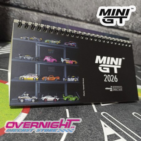 Calendario Mini GT 2026 - Calendario de escritorio 21x10cm con fotos