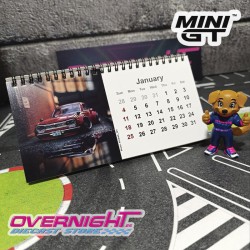 Calendario Mini GT 2026 - Calendario de escritorio 21x10cm con fotos