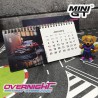 Calendario Mini GT 2026 - Calendario de escritorio 21x10cm con fotos