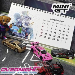 Calendario Mini GT 2026 - Calendario de escritorio 21x10cm con fotos
