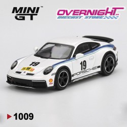 Mini GT Porsche 911 (992) Dakar Rally Design Package 74 2024 - Escala 1/64 MGT01009LHD