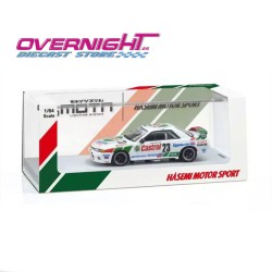 Kyosho MOTN Castrol Skyline GT-R R32 Gr.A n23 1990 - con LED - Escala 1/64 07012LC