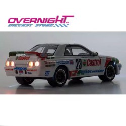 Kyosho MOTN Castrol Skyline GT-R R32 Gr.A n23 1990 - con LED - Escala 1/64 07012LC