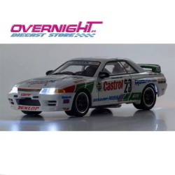 Kyosho MOTN Castrol Skyline GT-R R32 Gr.A n23 1990 - con LED - Escala 1/64 07012LC