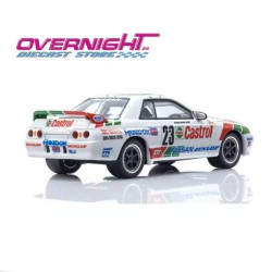 Kyosho MOTN Castrol Skyline GT-R R32 Gr.A n23 1990 - con LED - Escala 1/64 07012LC