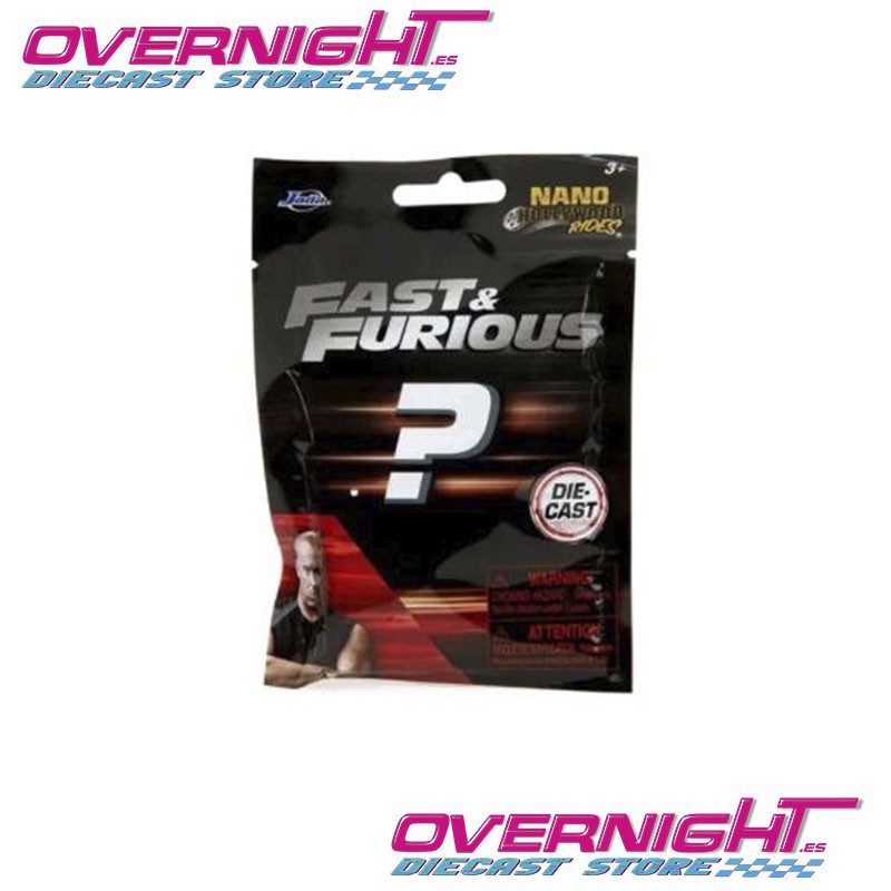 Jada Nano Toys Fast & Furious car - Sobre sorpresa -  escala 1/87