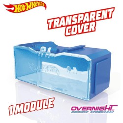 Hot Wheels Multibrick HWCC8C - Maletín para hasta 28 coches, compatible con pistas, vitrina, caja de colección