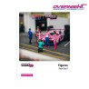 Tarmac Works x American Diorama - Race Day 2 - pack 6 figuras de un día de carreras 1/64 TC-T64F001PK