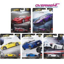 Hot Wheels Premium Timeless Icons - Car Culture - pack de 5 - FPY86-976N