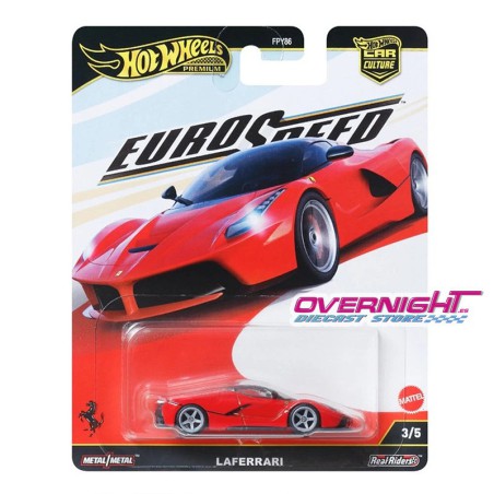 Hot Wheels Premium Ferrari LaFerrari - Euro Speed - JBK55