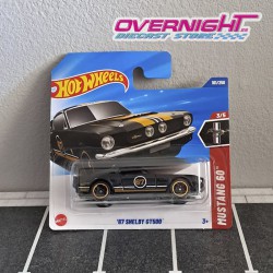 Hot Wheels 67 Shelby GT500 Mustang 60 JBB94-N521