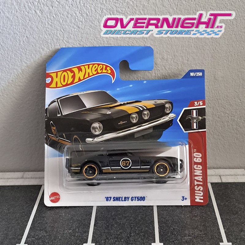 Hot Wheels 67 Shelby GT500 Mustang 60 JBB94-N521