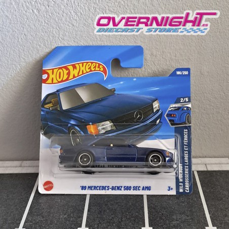 Hot Wheels 89 Mercedes-Benz 560 SEC AMG Wild Widebody JBB89-N521