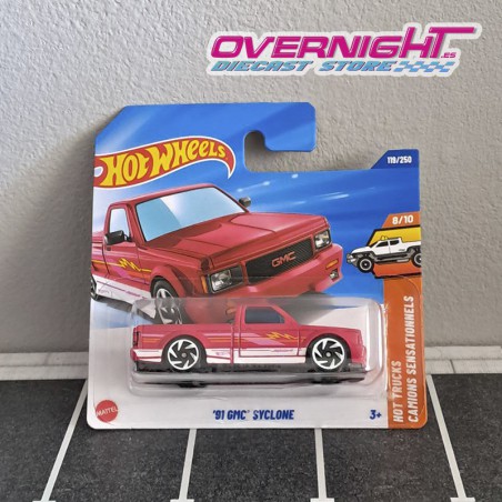 Hot Wheels 91 GMC Syclone Hot Trucks JBB89-N521