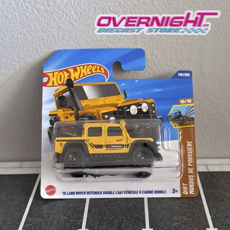 Hot Wheels 15 Land Rover Defender Double Cab Dirt JBC00-N521