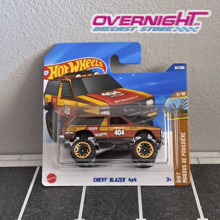 Hot Wheels Chevy Blazer 4x4 Dirt JBB78-N521