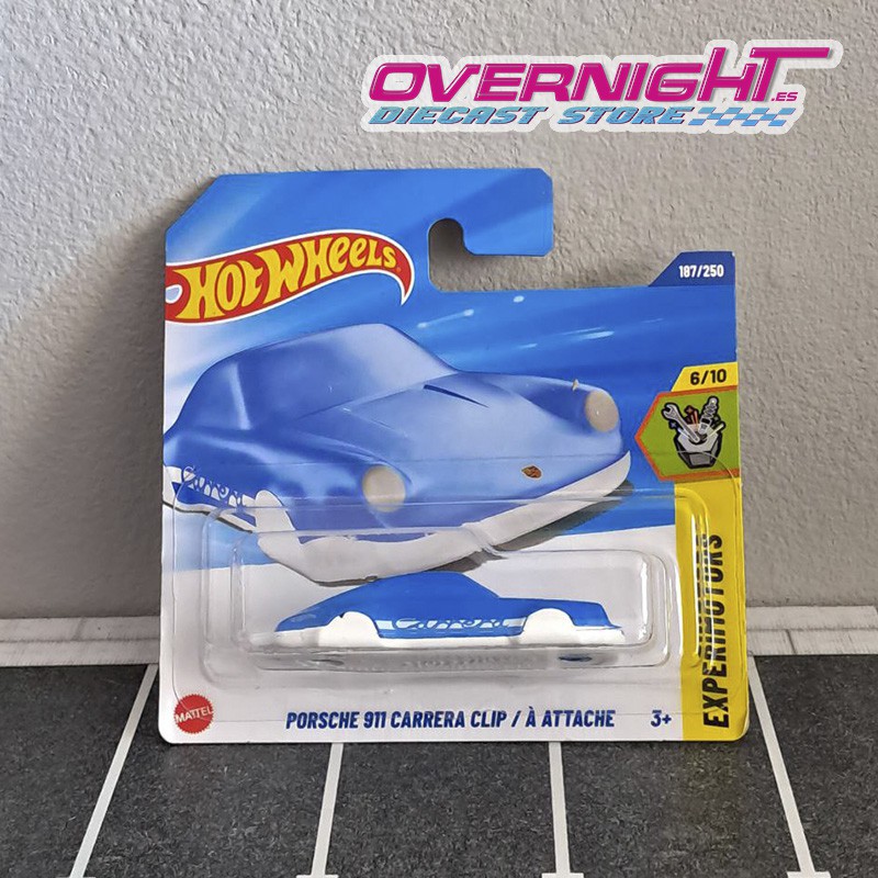 Hot Wheels Porsche 911 Carrera Clip Experimotors JBC11-N521