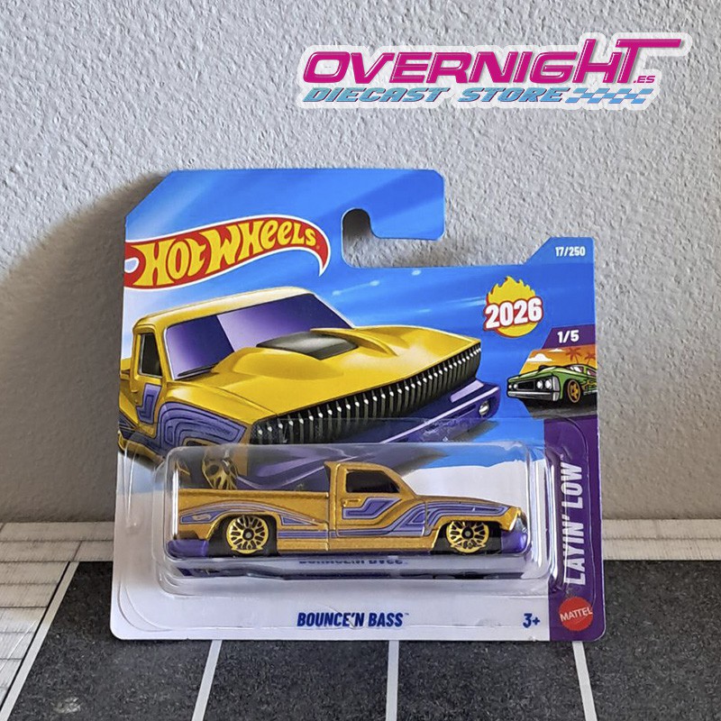 Hot Wheels Bounce n Bass Layin Low JJH32-N521