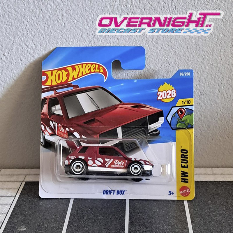 Hot Wheels Drift Box HW Euro JJH40-N521