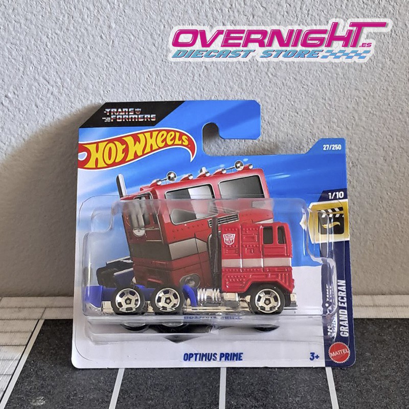 Hot Wheels Optimus Prime Screen Time JJJ00-N521