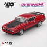 Mini GT Ford Mustang Mach 1 Race Red 1971 - Escala 1/64 MGT01122LHD